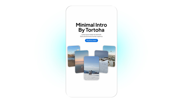 Vertical Gallery Opener Video Displays template preview