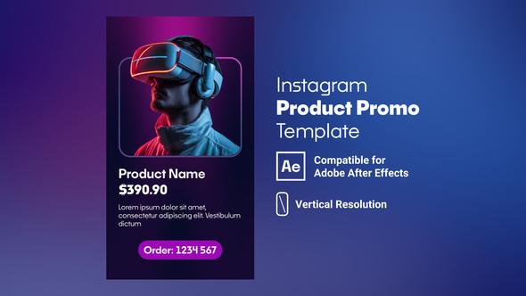 Instagram Product Promo Product Promo template preview