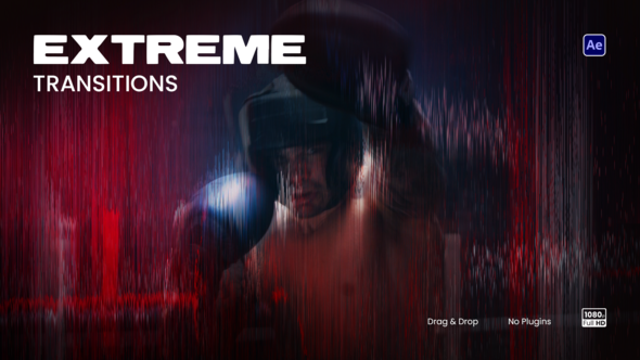 Extreme Transitions Elements template preview