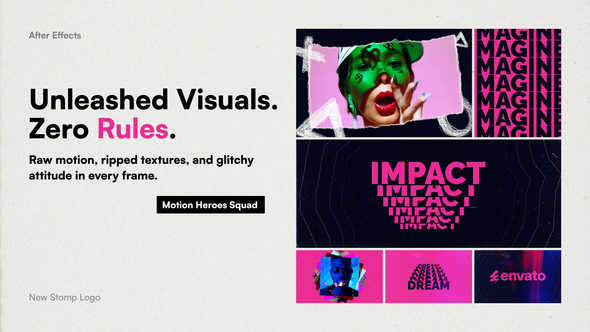 New Stomp Logo Logo Stings template preview