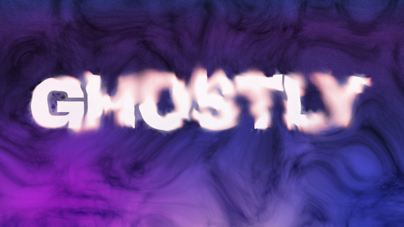 Lightning Smoke Text Effect Titles template preview