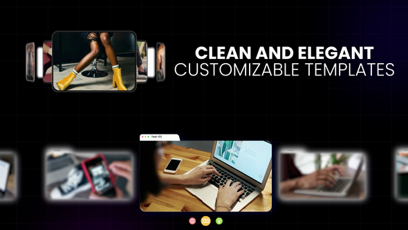 Animated Photo Display Video Displays template preview