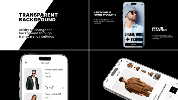 Mobile Mockup App Promo Product Promo template preview