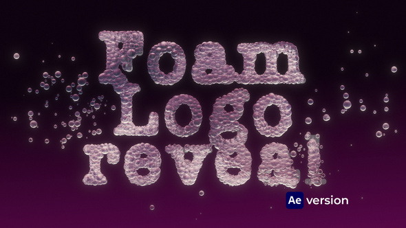 Foam Logo reveal Logo Stings template preview