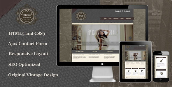 Special - Responsive - ThemeForest 5143669