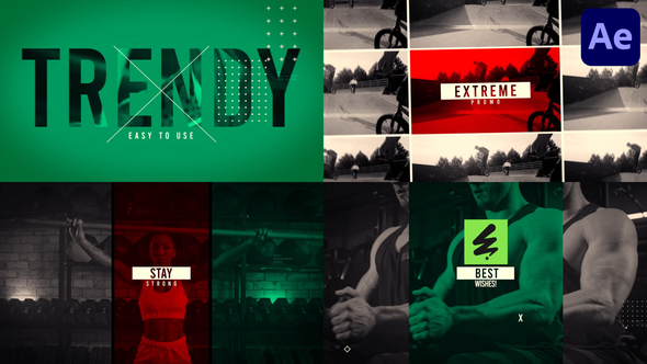 Extreme Promo for After Effects Openers template preview