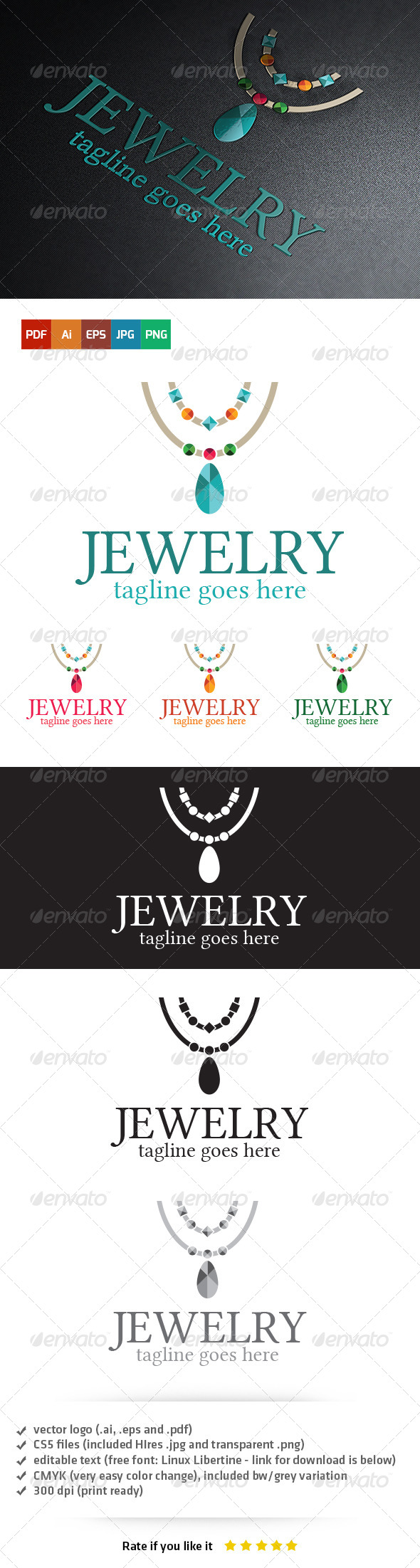 Jewelry Logo by Thinkba | GraphicRiver