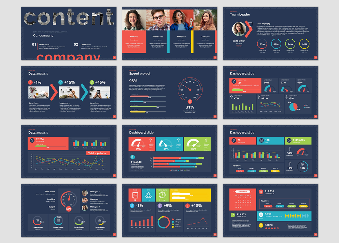 BUNDLE Proposal Data PowerPoint Presentation Template, Presentation ...