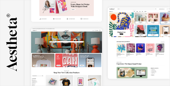 Aestheta – Print Shop & Printing Company WordPress Theme