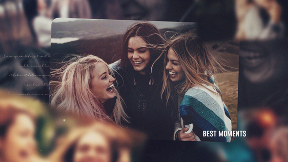 Memories Family Openers template preview