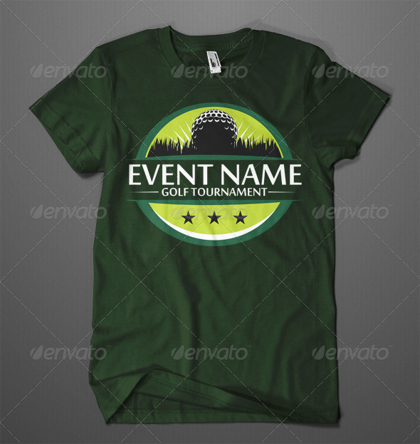 Golf Tournament TShirt Design, TShirts GraphicRiver