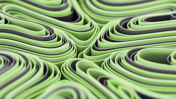 Clean Waves Logo Reveal Logo Stings template preview