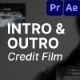 Intro &amp; Outro Credit Film - VideoHive Item for Sale