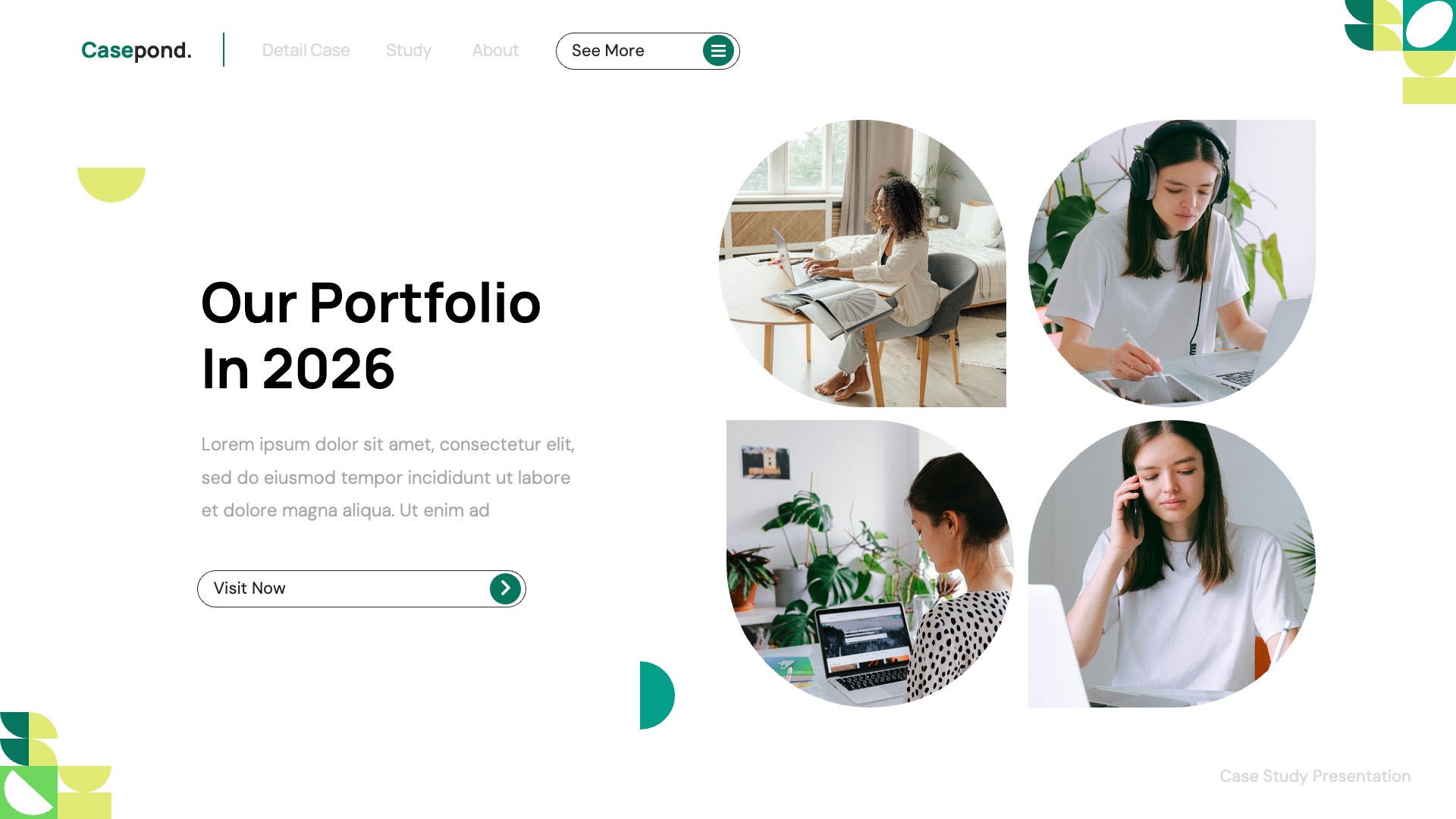 Case Study Google Slide Template, Presentation Templates | GraphicRiver