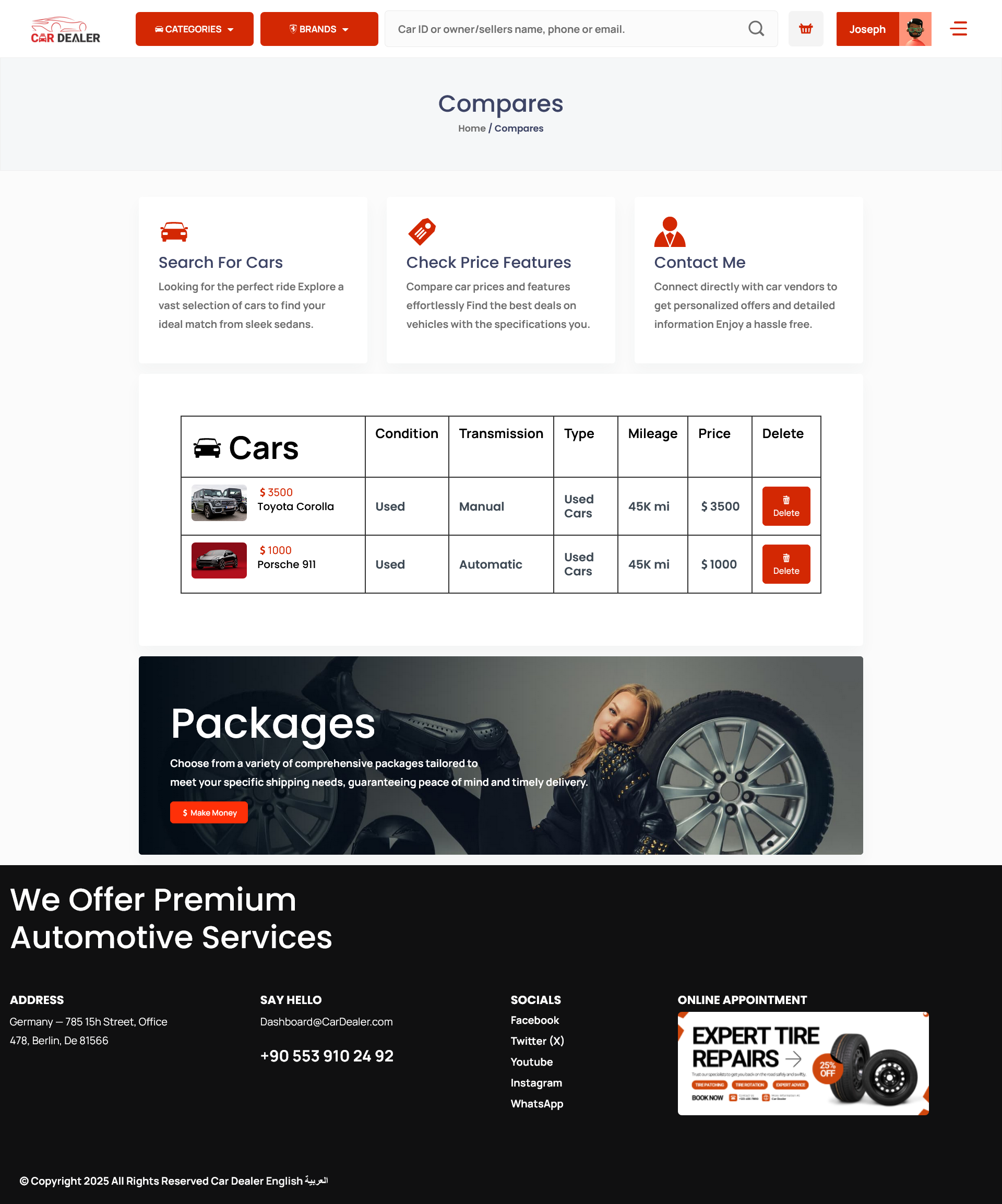 CarDealer – Buy Sell Car Marketplace Script Theme by Meteros | CodeCanyon