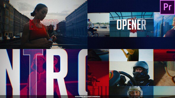 Modern Sport Opener For Premiere Pro Premiere Pro template preview