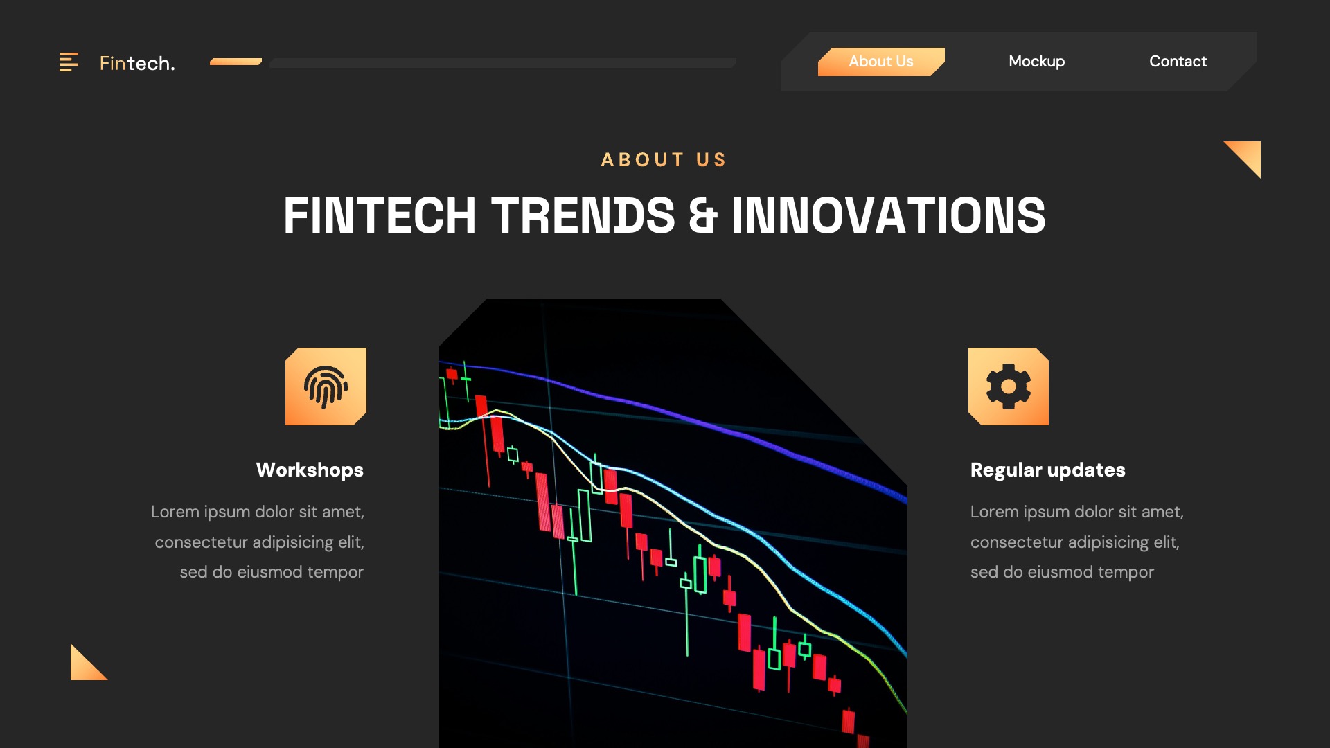 Financial Technology Powerpoint Template, Presentation Templates ...