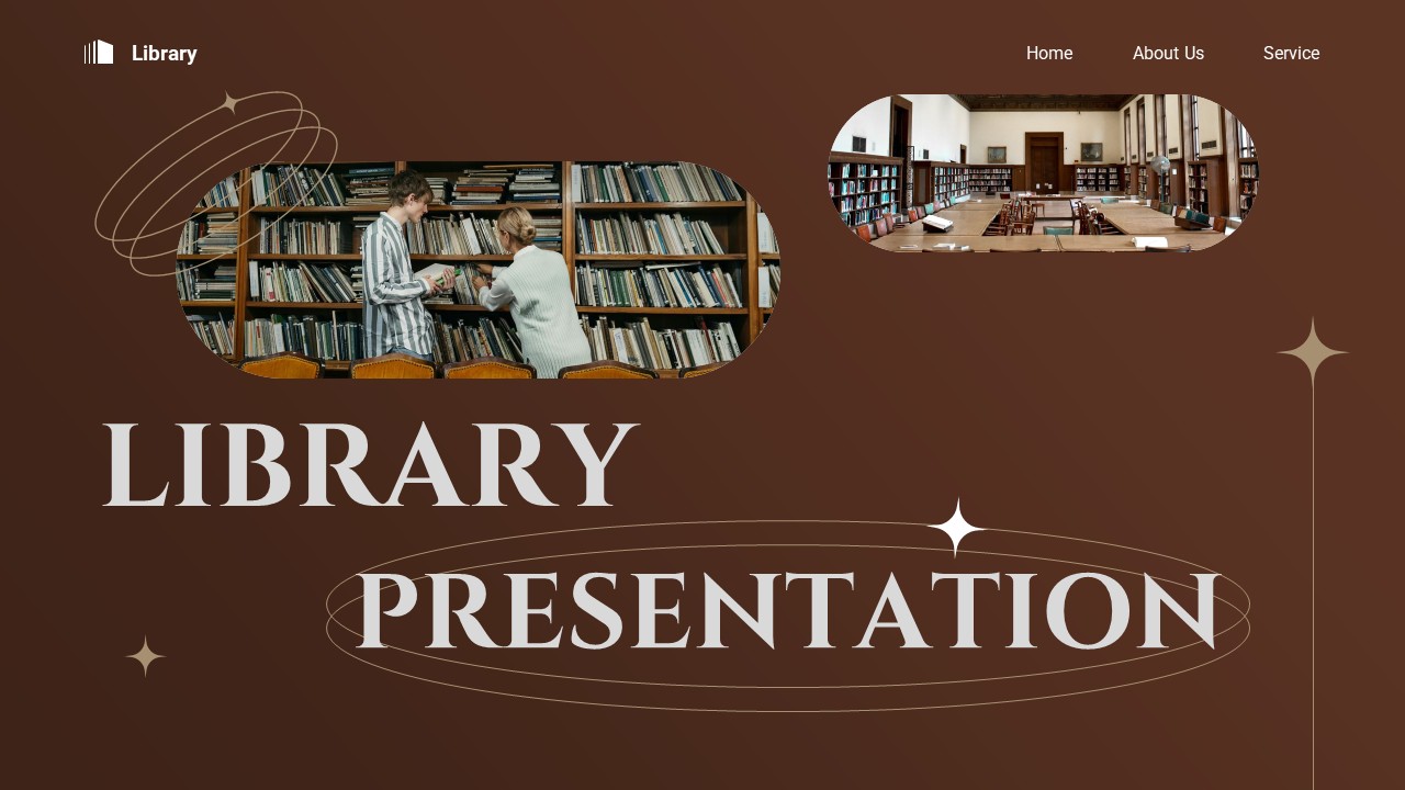 Library PowerPoint Template, Presentation Templates | GraphicRiver