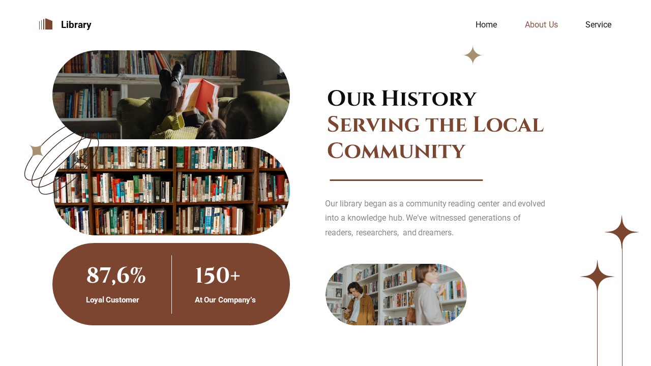 Library PowerPoint Template, Presentation Templates | GraphicRiver