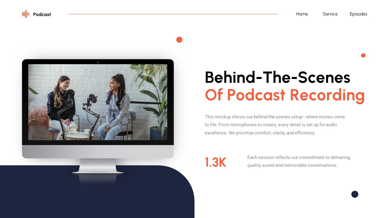 Podcast Google Slide Template, Presentation Templates | GraphicRiver