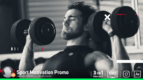 Sport Motivation Promo Openers template preview