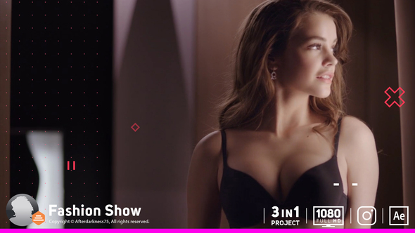 Fashion Sexy Show Video Displays template preview
