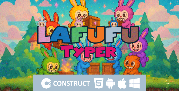 Lafufu Typer - HTML5 Mobile Game