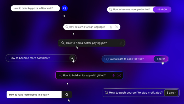 Search Bar for Premiere Pro Premiere Pro template preview