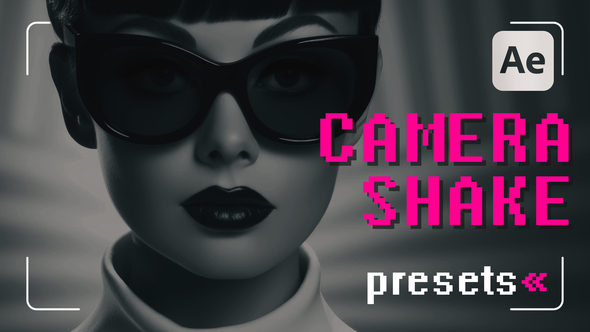 Camera Shake Presets for After Effects Elements template preview