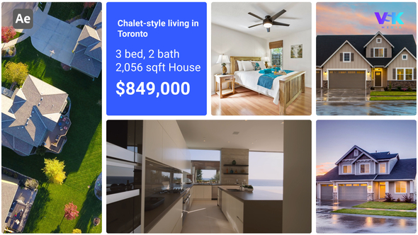 Real Estate Product Promo template preview