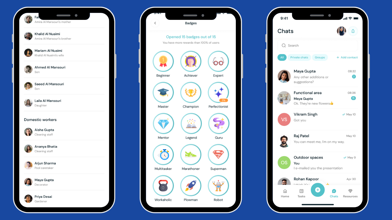 Home Management Flutter App Template | Family Organizer, Task Tracker ...