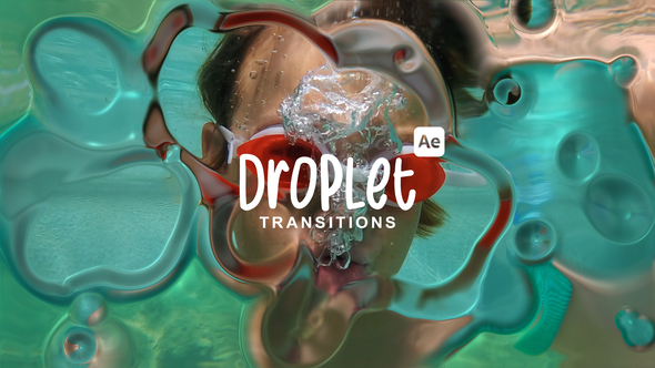 Droplet Transitions Elements template preview