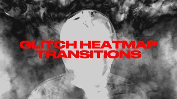 Glitch Heatmap Transitions Elements template preview