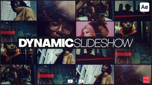 Dynamic Slideshow broadcast-packages template preview