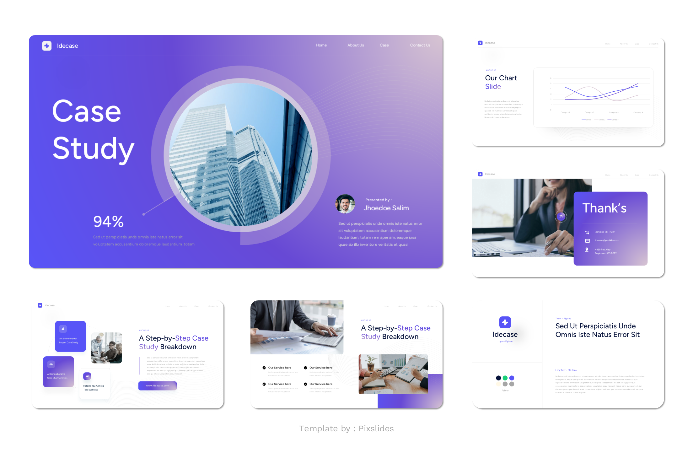 Ideacase - Business Case Study PowerPoint Presentation Template ...