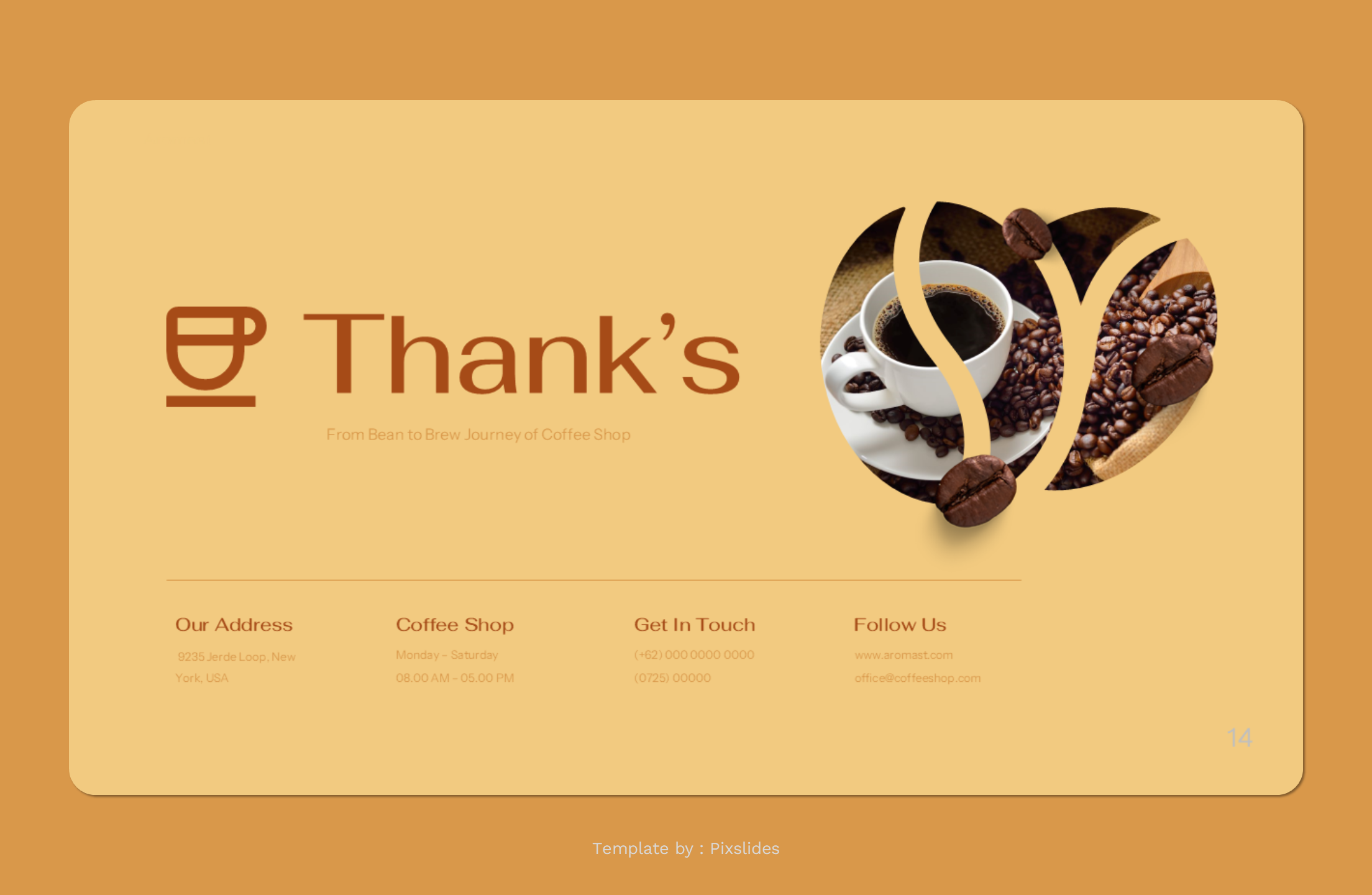 Aromasta - Coffee Shop & Caffe Keynote Presentation Template ...
