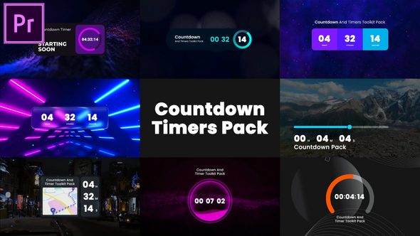 Countdown Timers MOGRT, Premiere Pro Templates | VideoHive