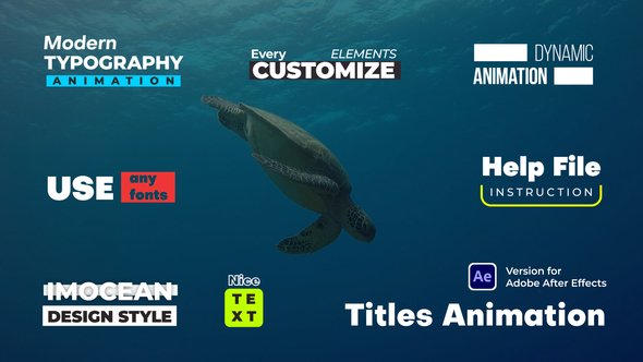 Titles Animation Titles template preview