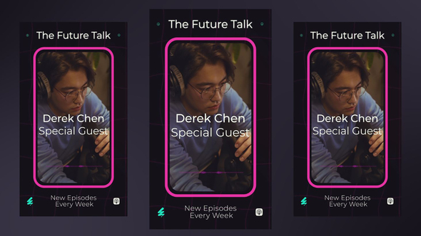 Modern Podcast Opener Openers template preview