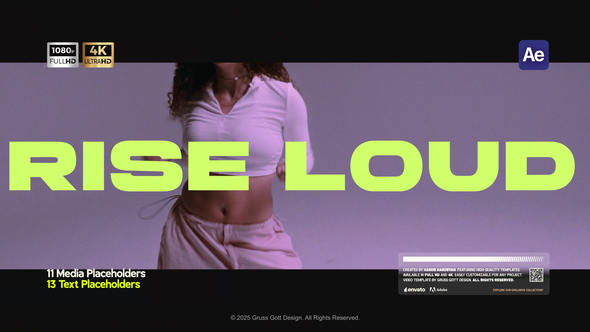 Bold Promo Openers template preview