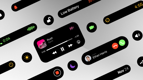 Dinamic Islands | After Effects Titles template preview