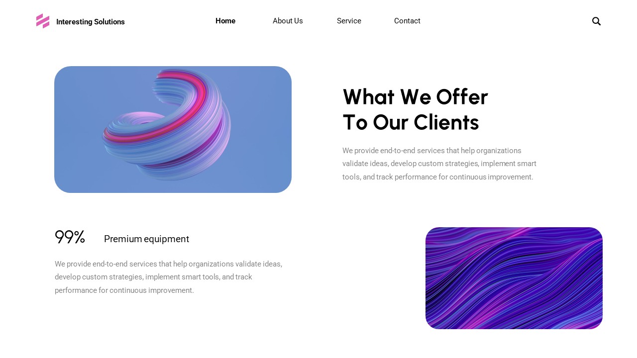 Interesting Solutions Generator Presentation, Presentation Templates