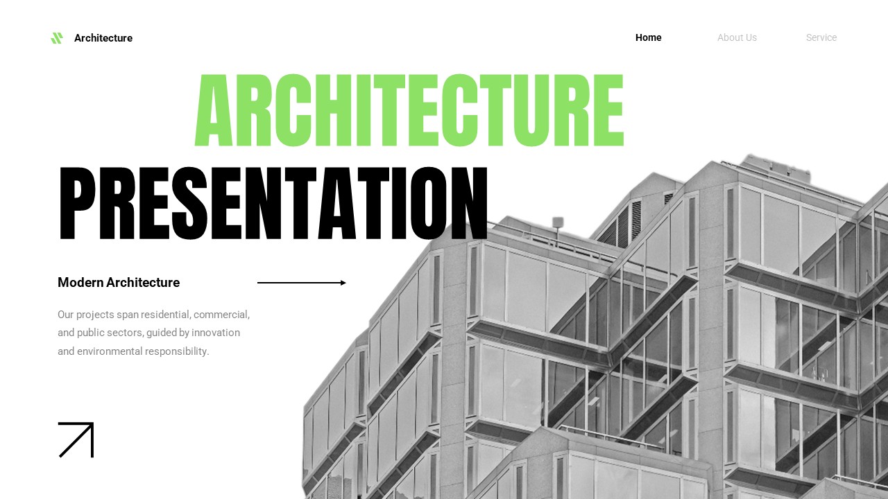 Architecture PowerPoint Template, Presentation Templates | GraphicRiver