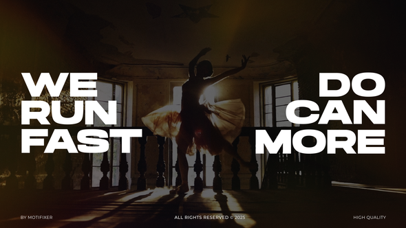 Smooth Bounce Titles Titles template preview