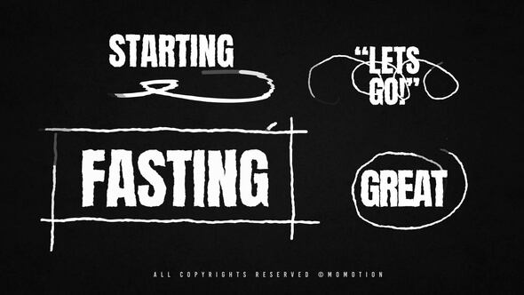 Text Animation Titles template preview