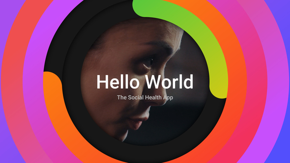 Fitness App Promo Openers template preview