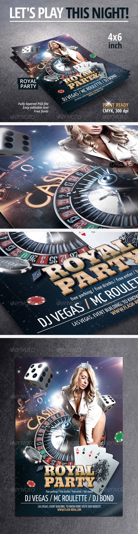 Royal Party Flyer