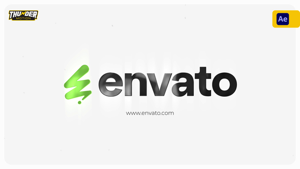 Clean Search Logo Reveal Logo Stings template preview