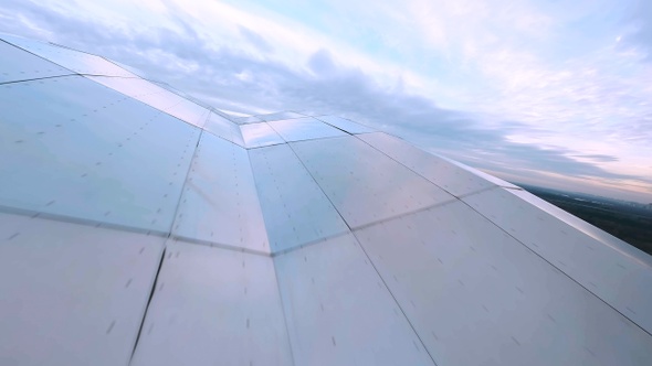 Flying above The Peoples' Friendship Arch