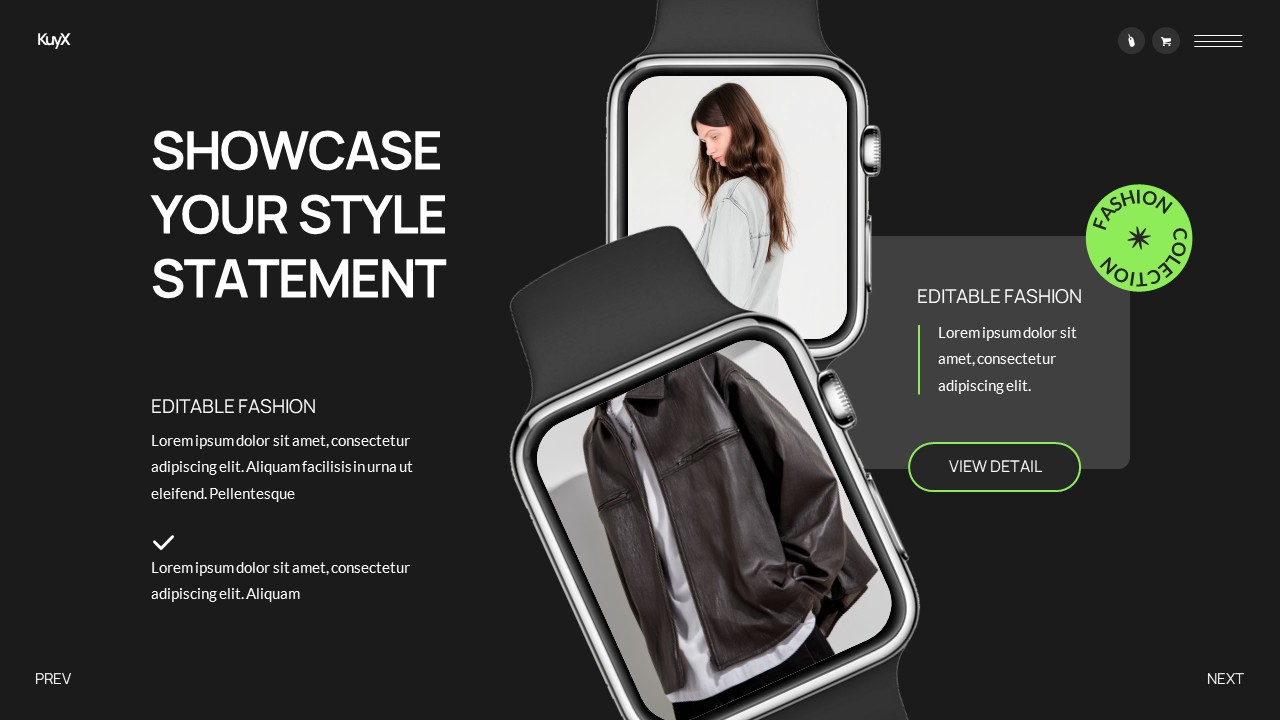Fashion Collection Powerpoint Template, Presentation Templates ...